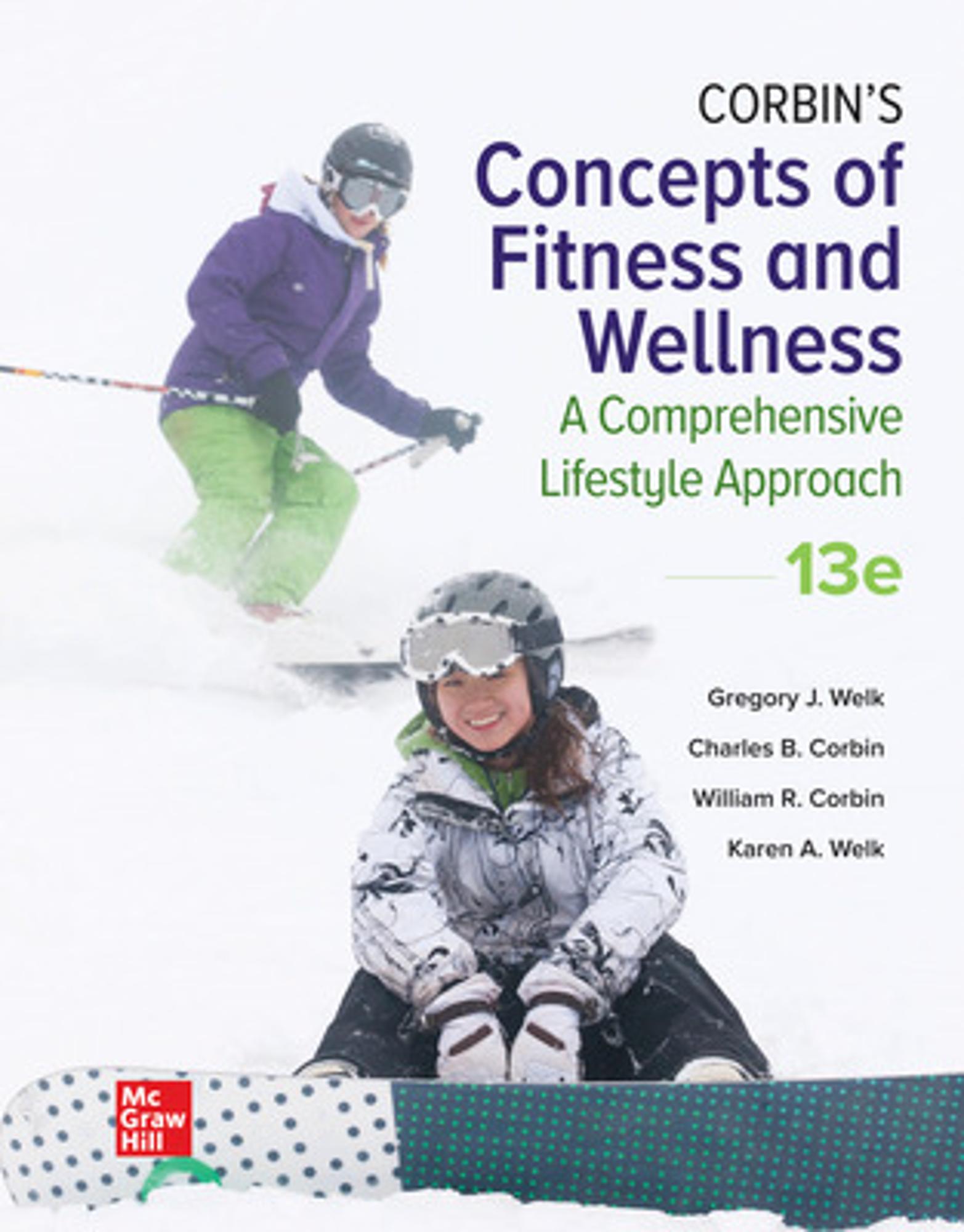 Cover image for Print Upgrade - Concepts of Fitness & Wellness: A Comprehensive Lifestyle