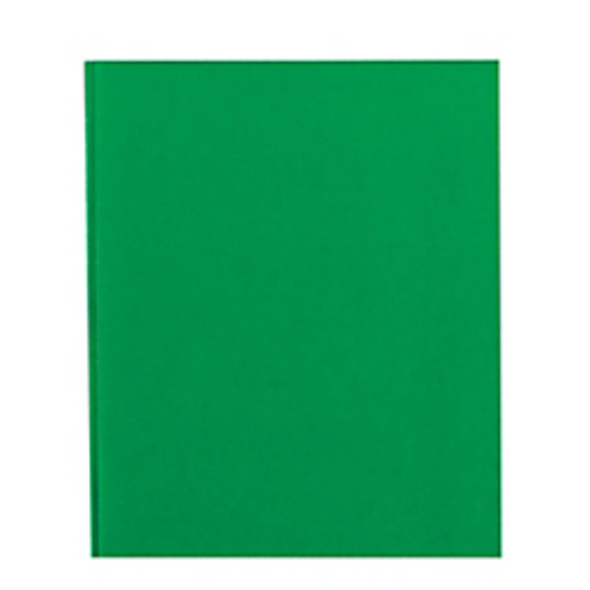 image of: Office Depot® Brand 2-Pocket Paper Folder with Prongs, Letter Size, Green