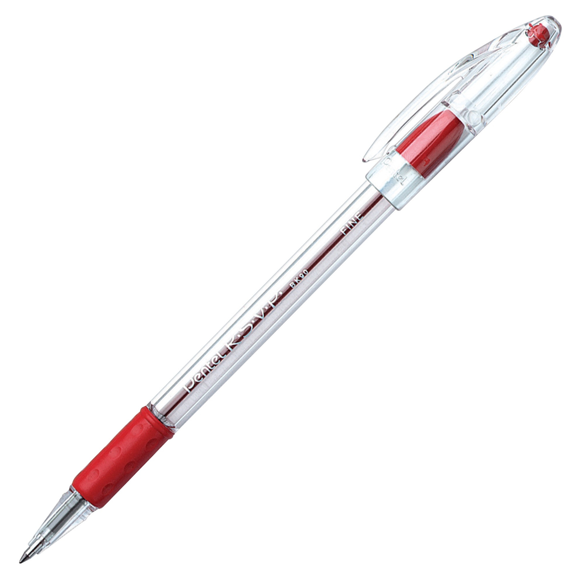 image of: Pentel RSVP Pen Red
