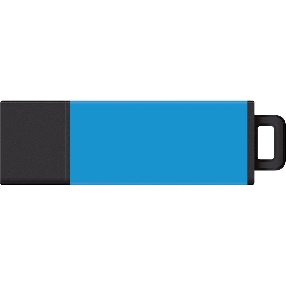 Product image 1 of 1 for Pro2 USB 2.0 Drive 64GB - Bright Blue