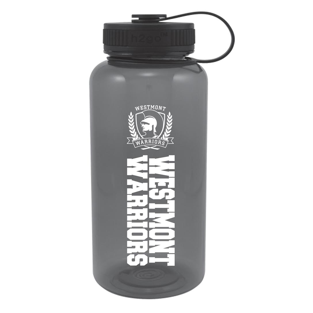 image of: Westmont Warrior Black Nalgene Water Bottle