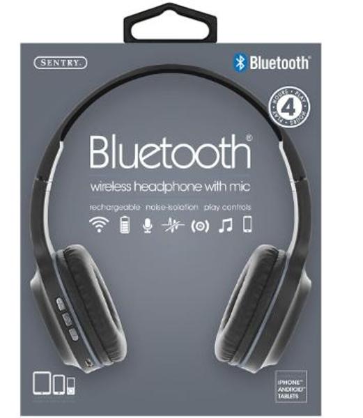 Sentry Bluetooth Headphones w/Mic; $18.99