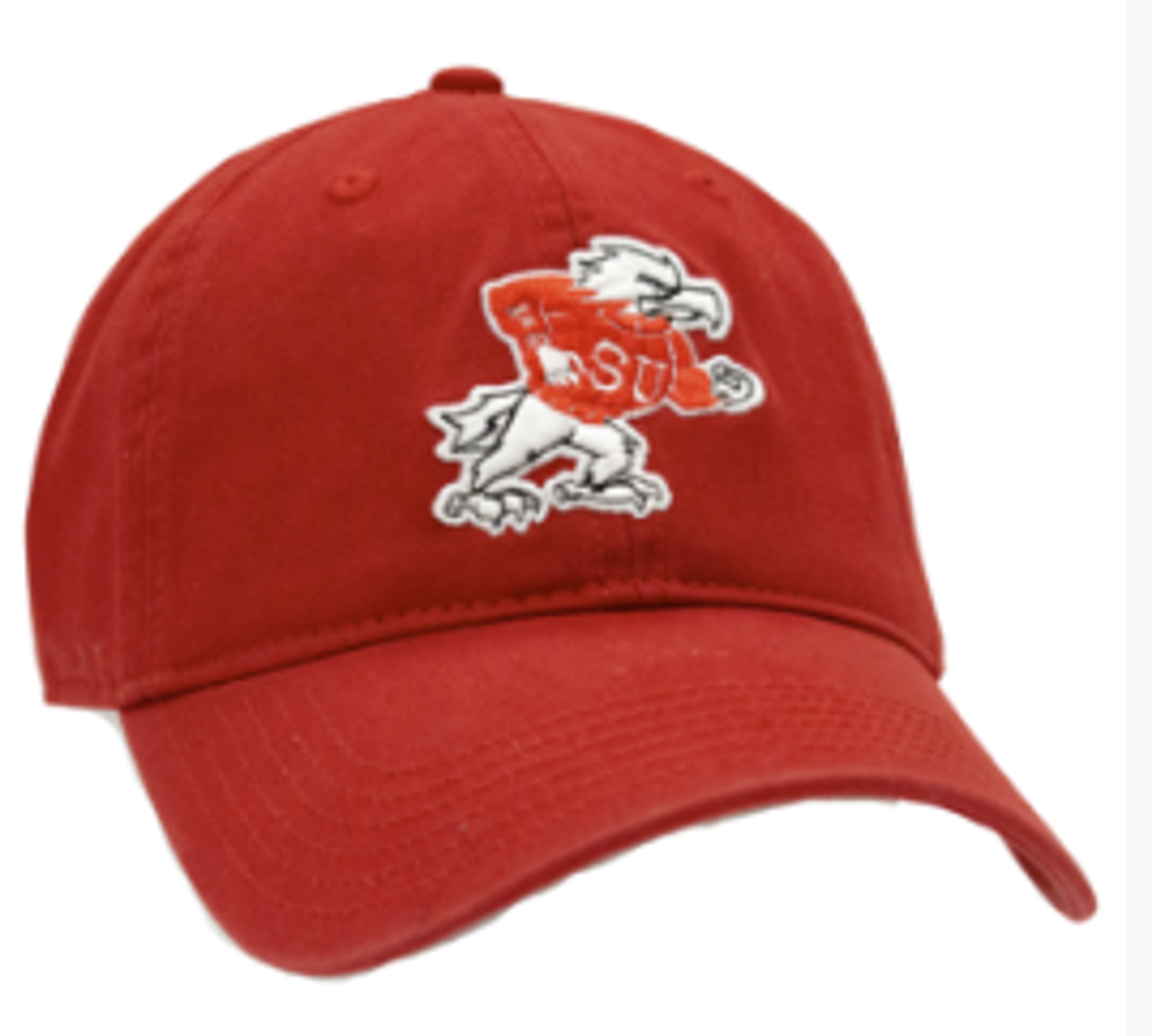 image of: CAPX XO9 PROBLEND FIGHTING BIRD RED FITTED HAT