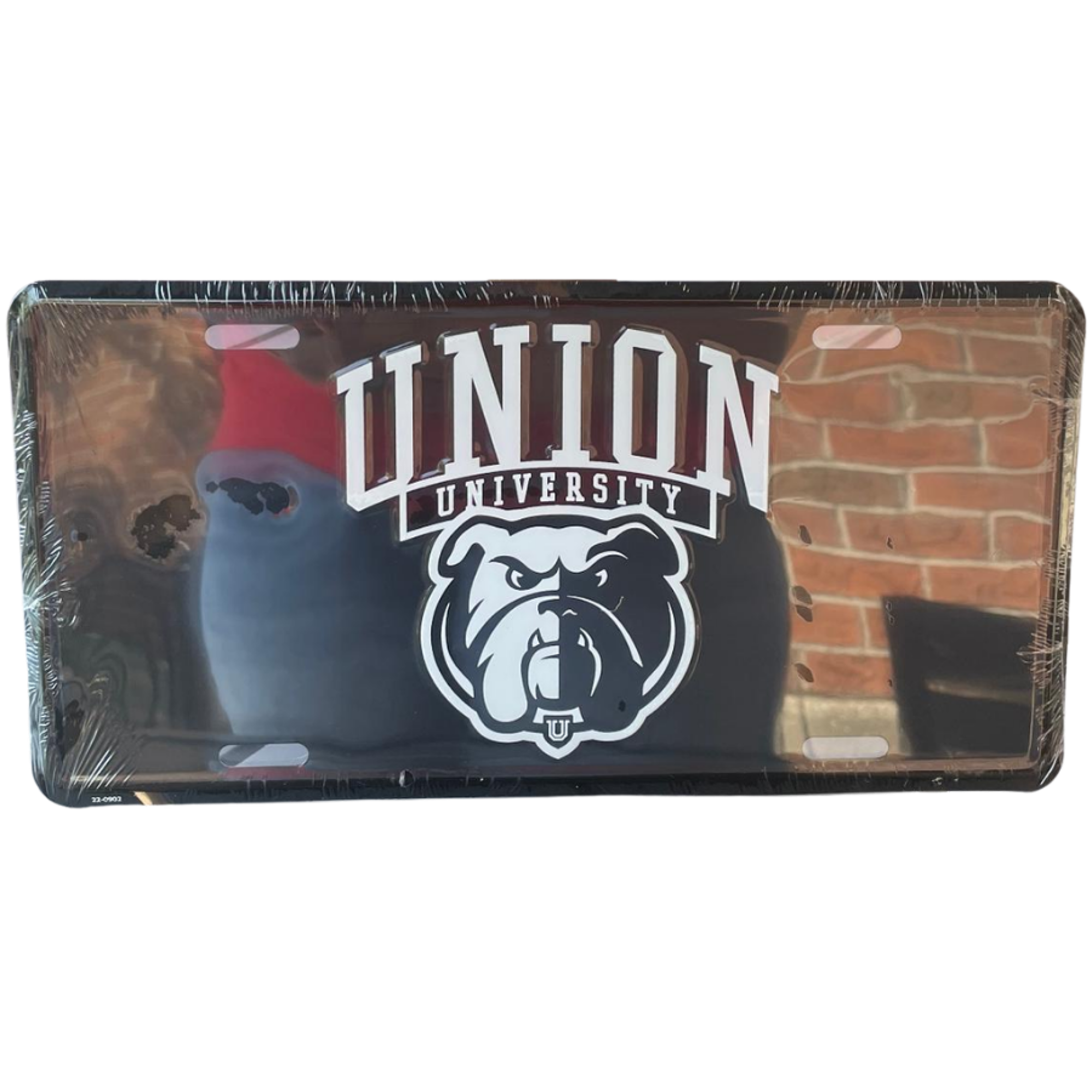 Union University Aluminum Embossed License Plate