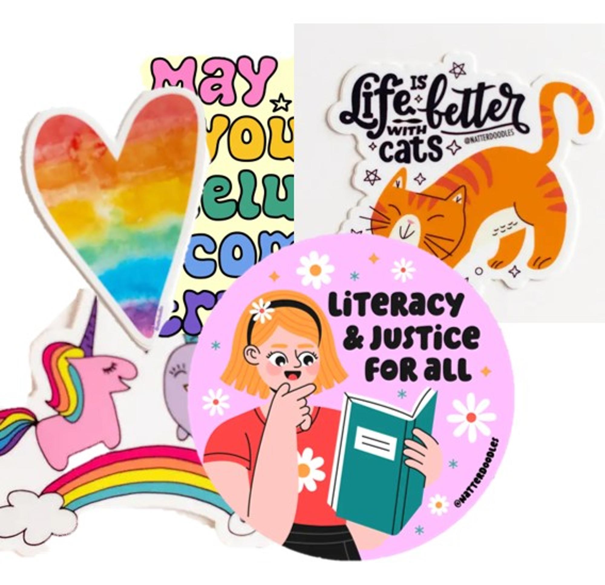 Product image 1 of 6 for Natter Doodle Stickers