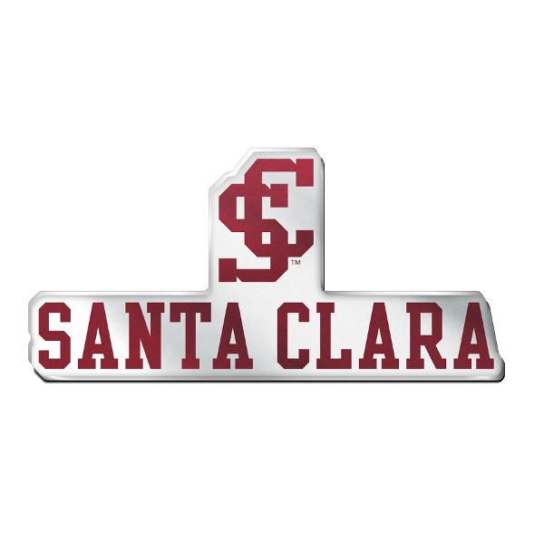 Santa Clara Broncos Acrylic Auto Emblem; $9.98