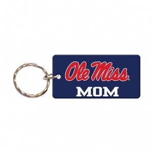 image of: Ole Miss Mom Rectangle Keychain