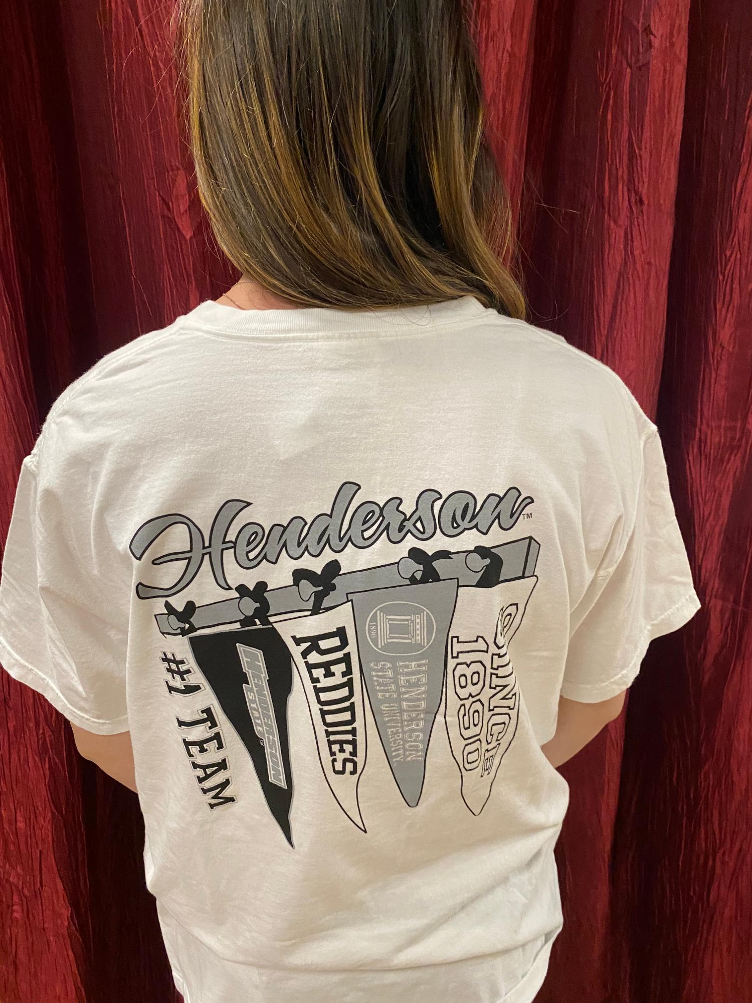 image of: Henderson State Flag Short Sleeve T-Shirt