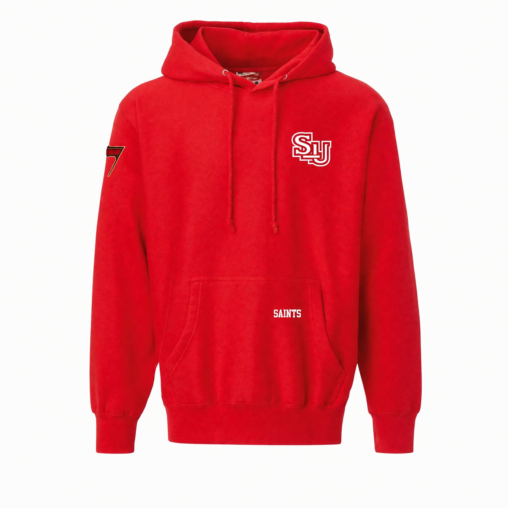 Product image 1 of 2 for Pro-Weave Red Hood Sweatshirt with Embroidery