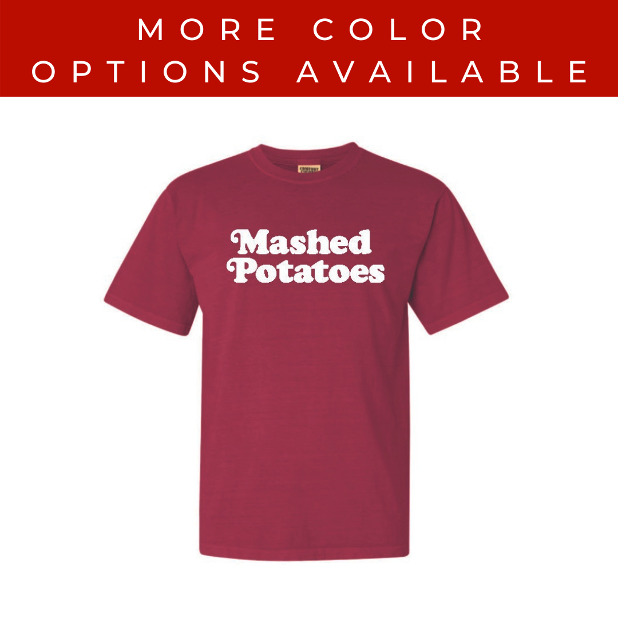 image of: Arkansas Razorbacks Mashed Potatoes Short Sleeve Tee