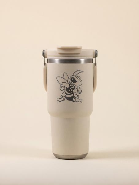 TUMBLER - NORDIC Tan Laser Print; $28.99