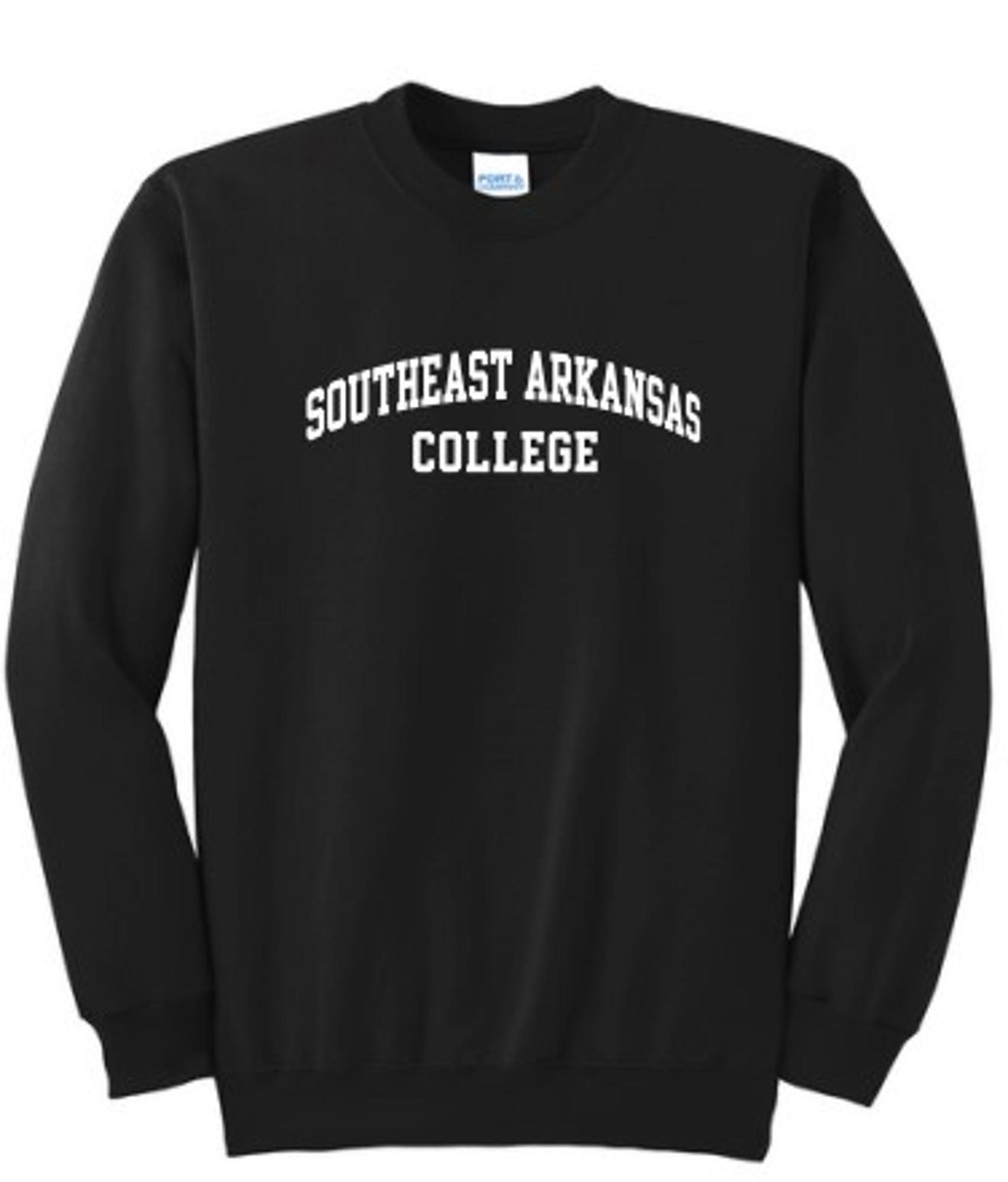 Variant 2 of 3 for Southeast Arkansas College Arch Crew Sweatshirt