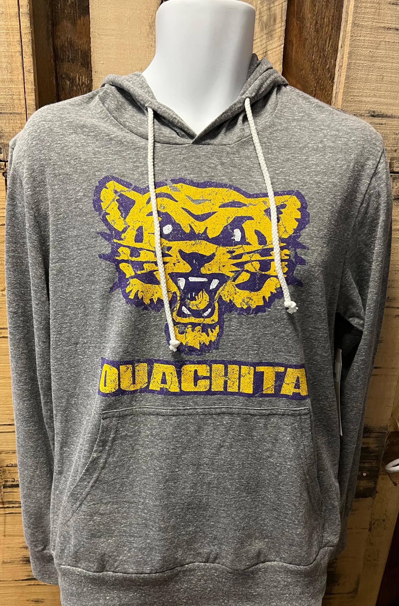image of: TIGER TRI-BLEND HOODED TEE