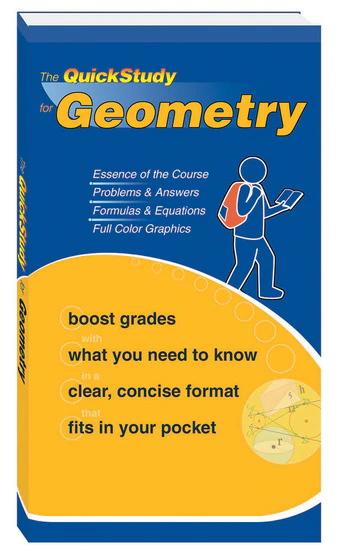 Cover image for QUICKSTUDY FOR GEOMETRY STUDY BOOK