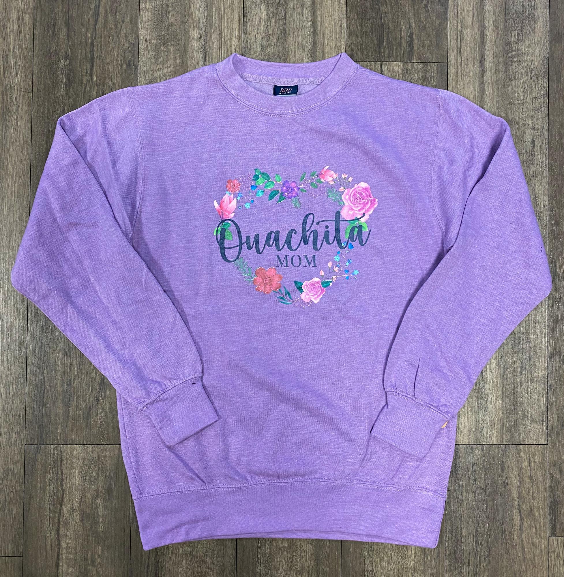 image of: Ouachita Mom Fundamental Fleece Crew2