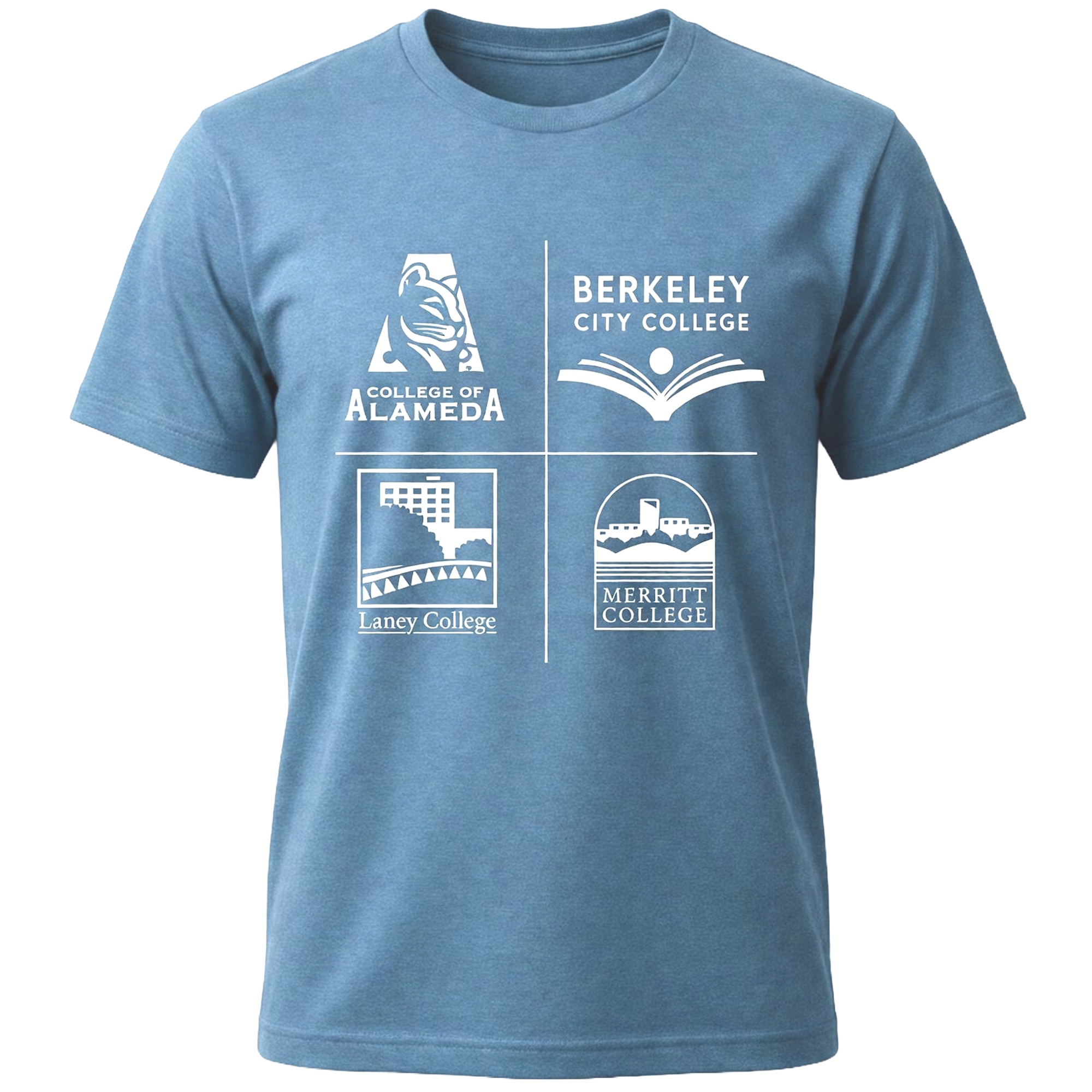 Product image 2 of 4 for PCC 4-SCHOOL LOGO SS V-Neck Tee