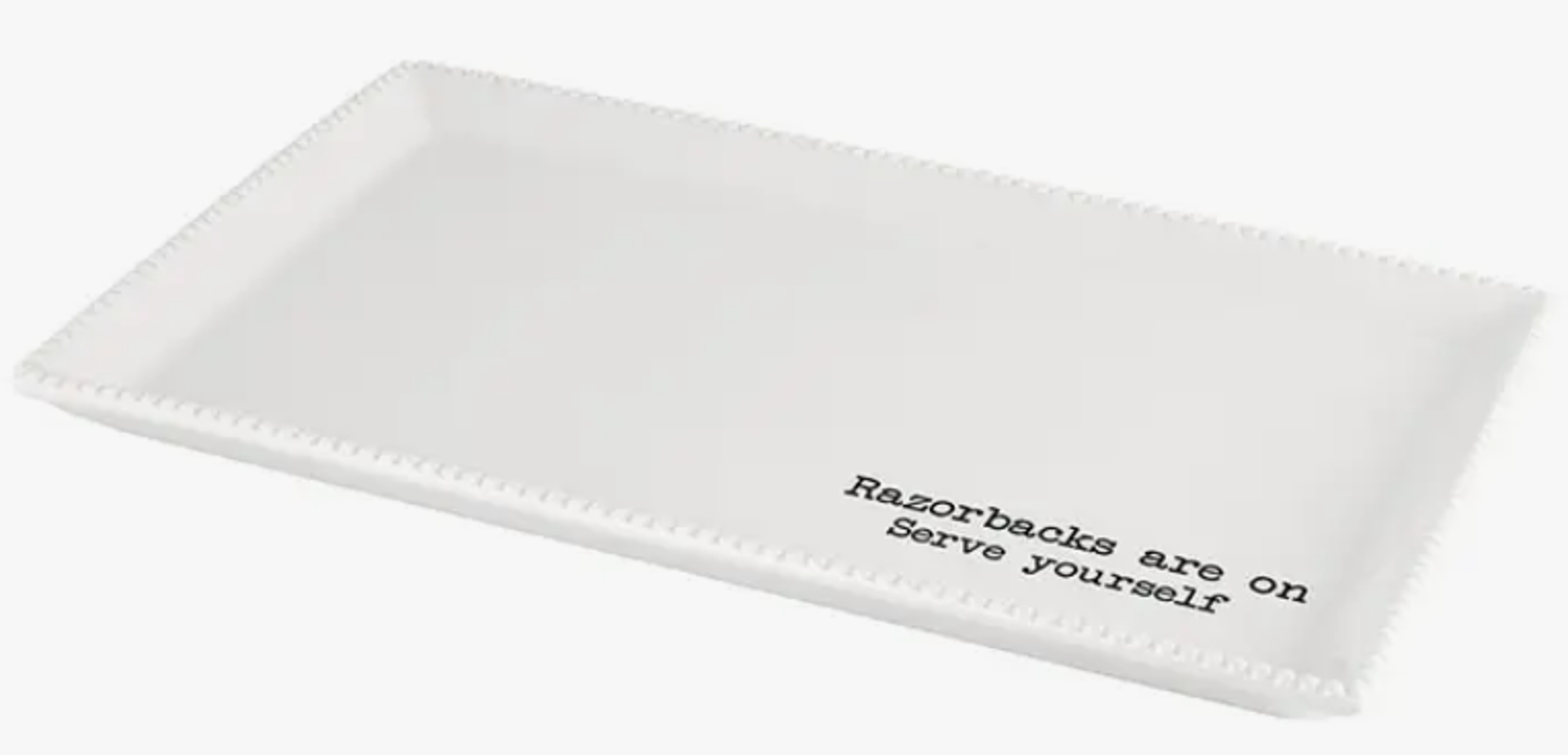 image of: Razorbacks Serving Platter