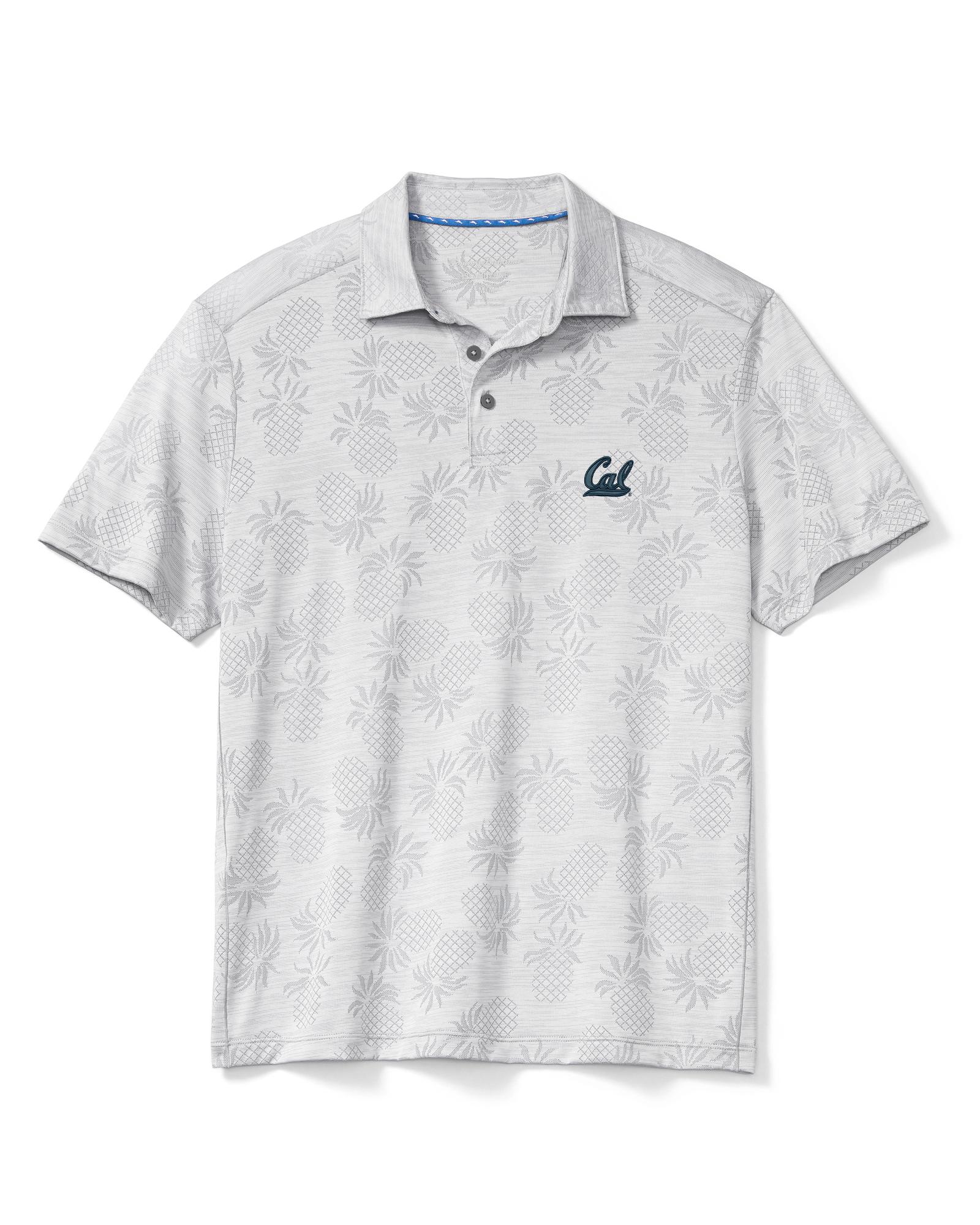 image of: Men's Pineapple Palm Coast IslandZone Polo Tommy Bahama