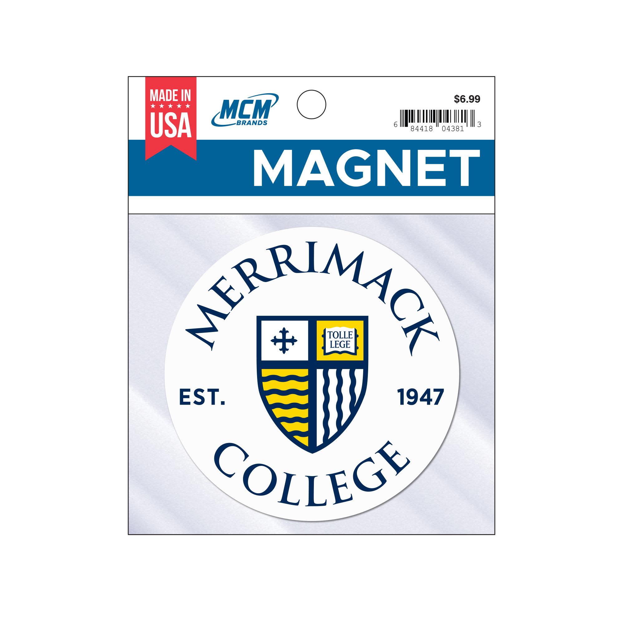 image of: Circle Shield Custom Shape Magnet