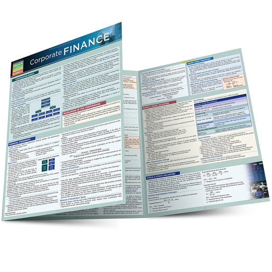 Cover image for CORPORATE FINANCE LAMINATED STUDY GUIDE
