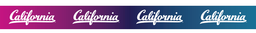 Product image 1 of 1 for California Script Tie Dye Lanyard