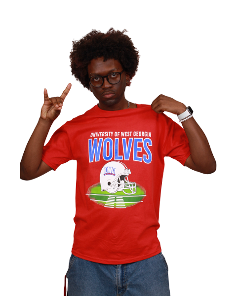Wolves Football Tee; $29.99