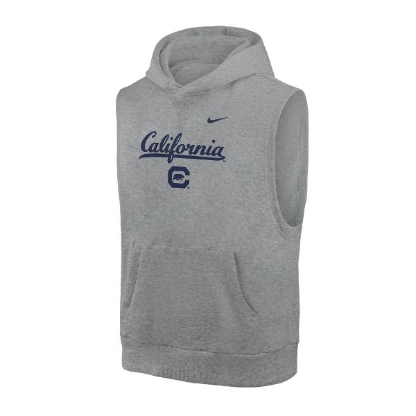 Youth Nike Sideline Club Sleeveless Hood California Logo; $60.00