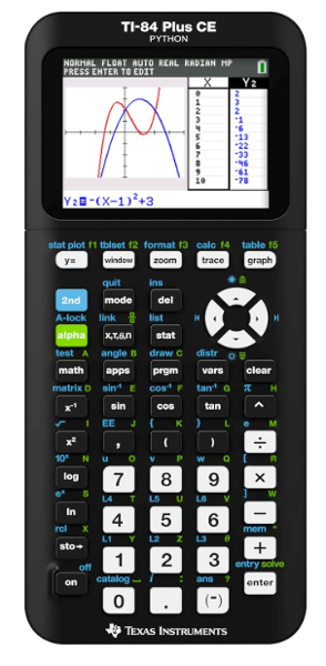 TI84 PLUS CE Graphing Calculator; $129.95