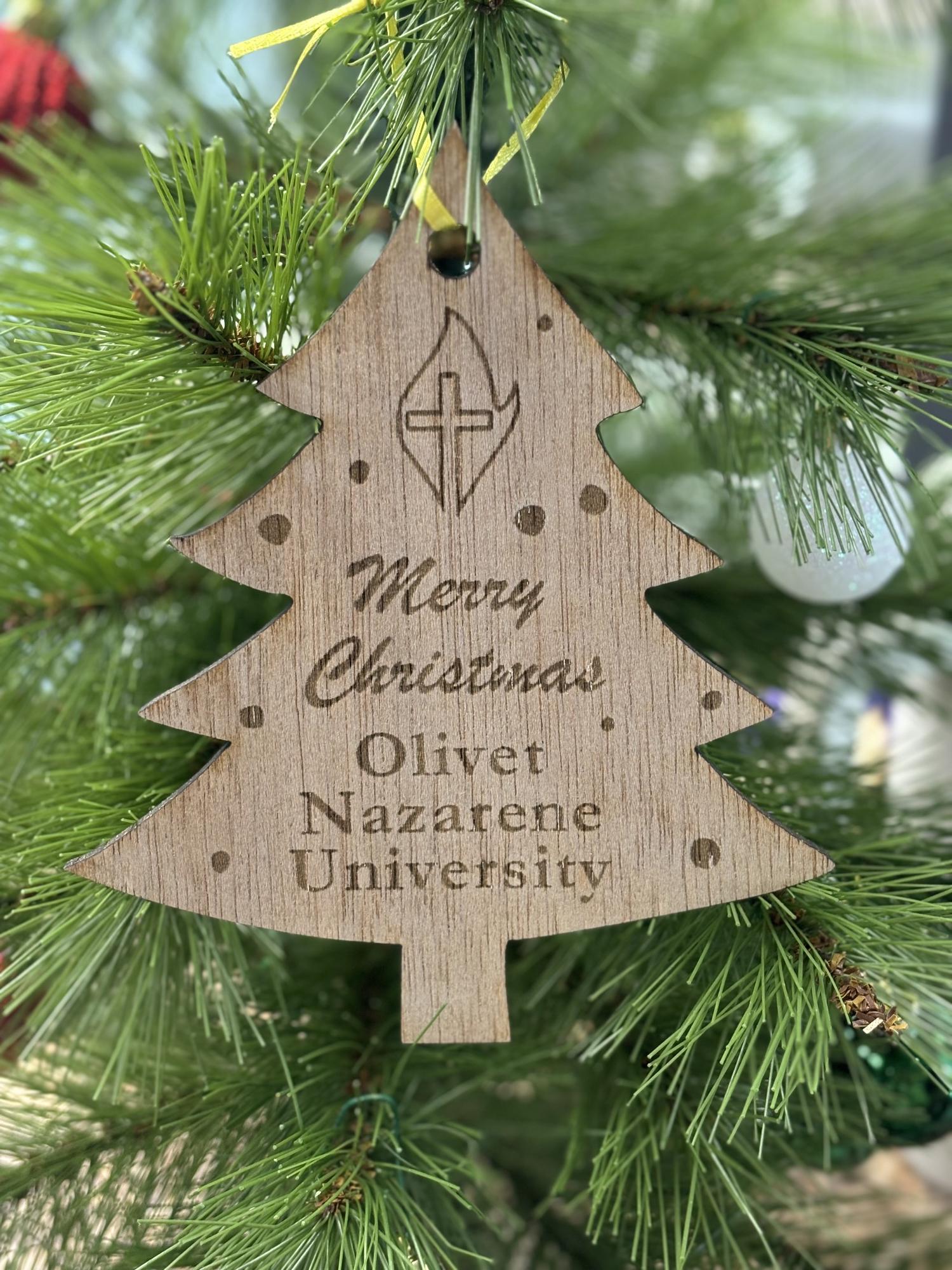 image of: Olivet Custom Wooden Ornament