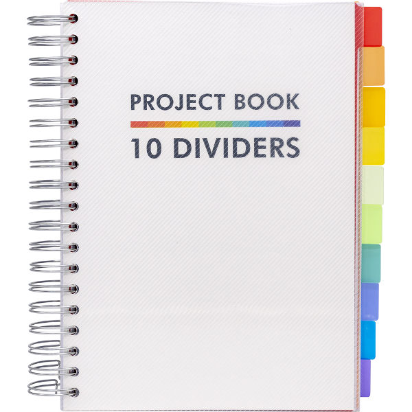 Pukka Pads Pukka Basics B5 10 Divider Project Book; $12.21