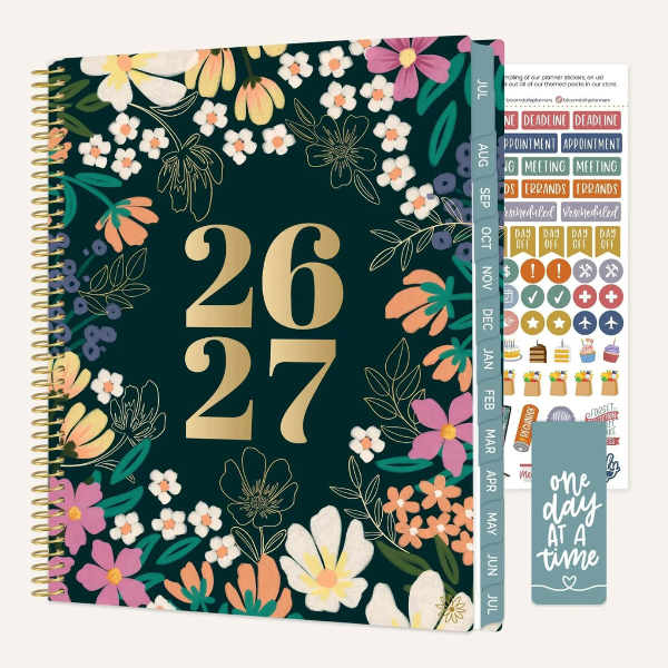 PLANNER Bloom Pocket 4x6 Blooming Wildly; $9.95