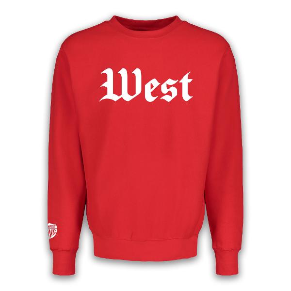 WEST CREWNECK; $29.99