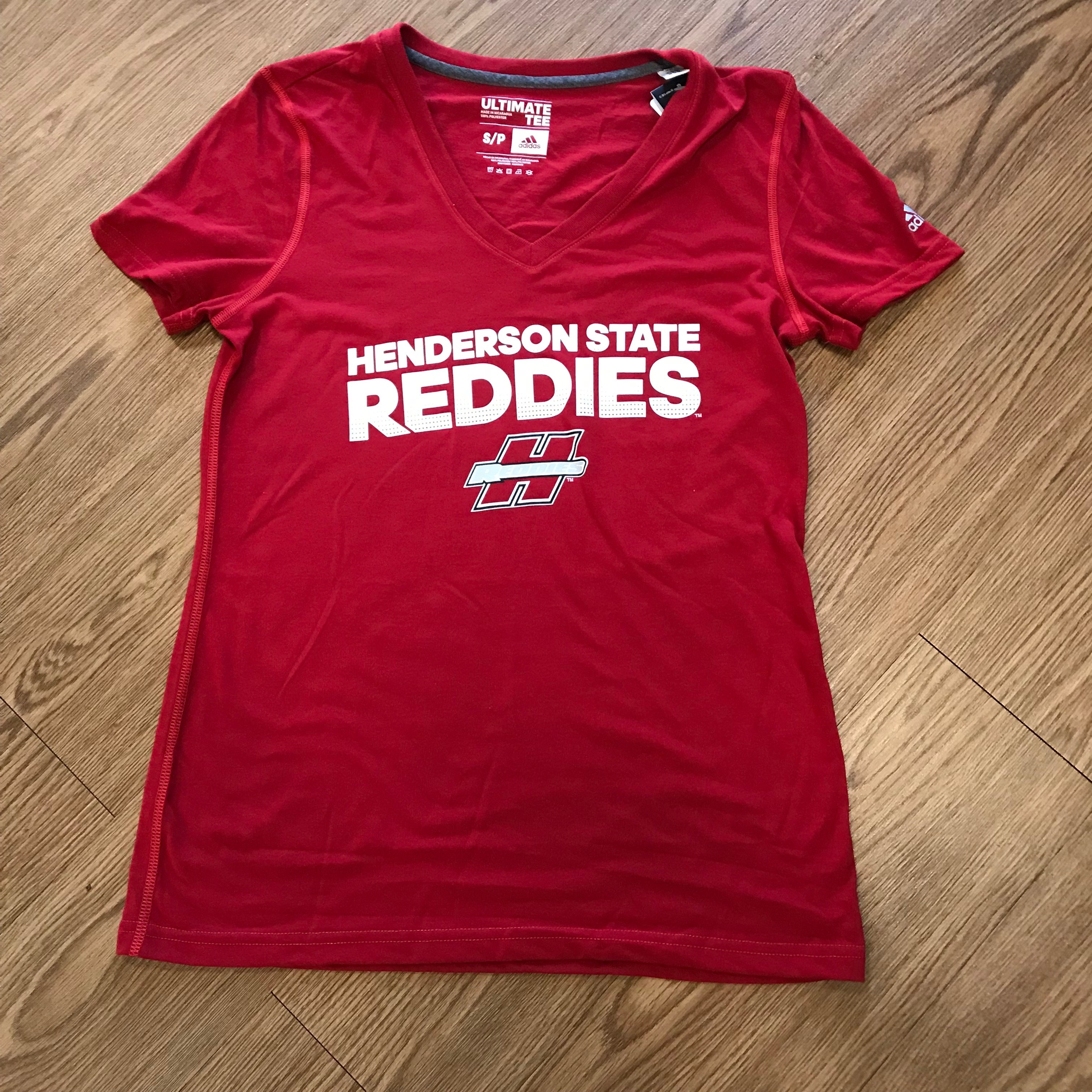 image of: Henderson Reddies Ladies Cut V-neck Tee