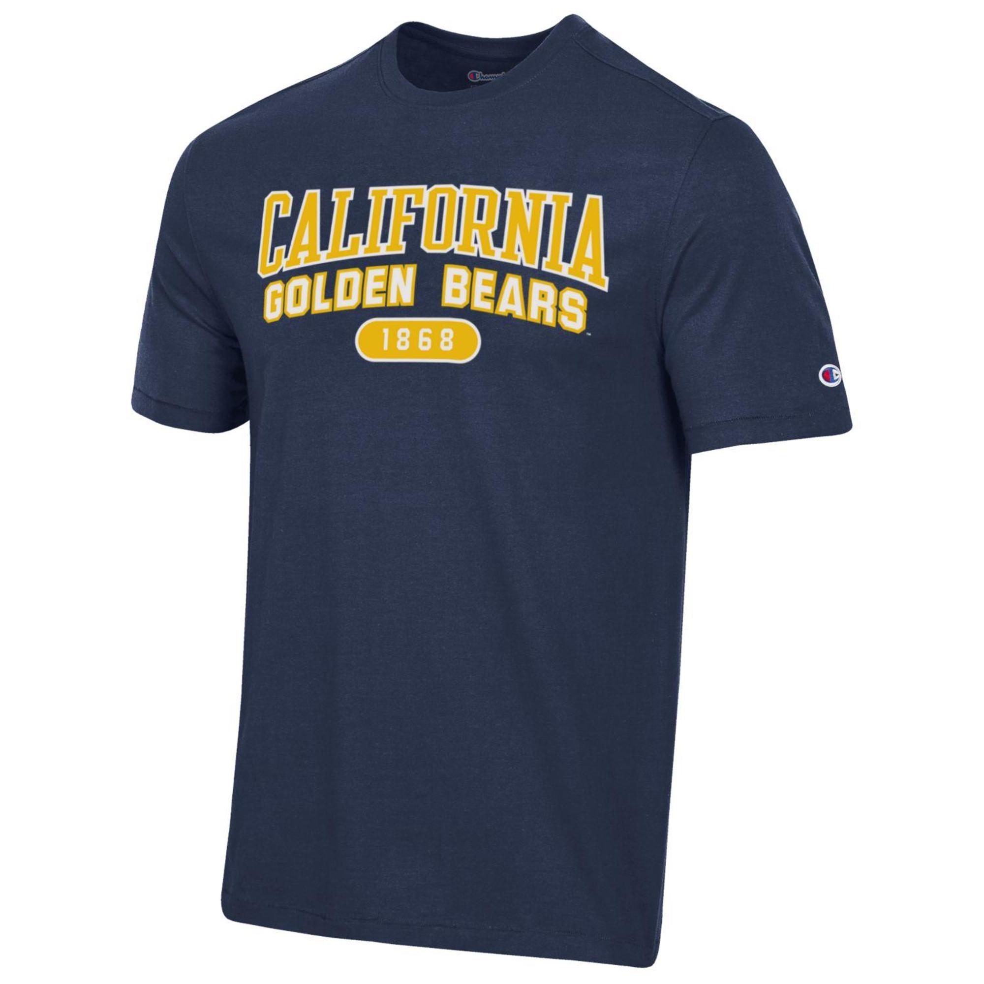 Product image 1 of 1 for zz Men's California Golden Bears 1868 Short Sleeve Tee by Champion