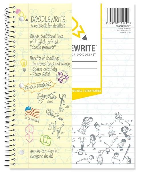 DoodleWrite Notepads; $5.17