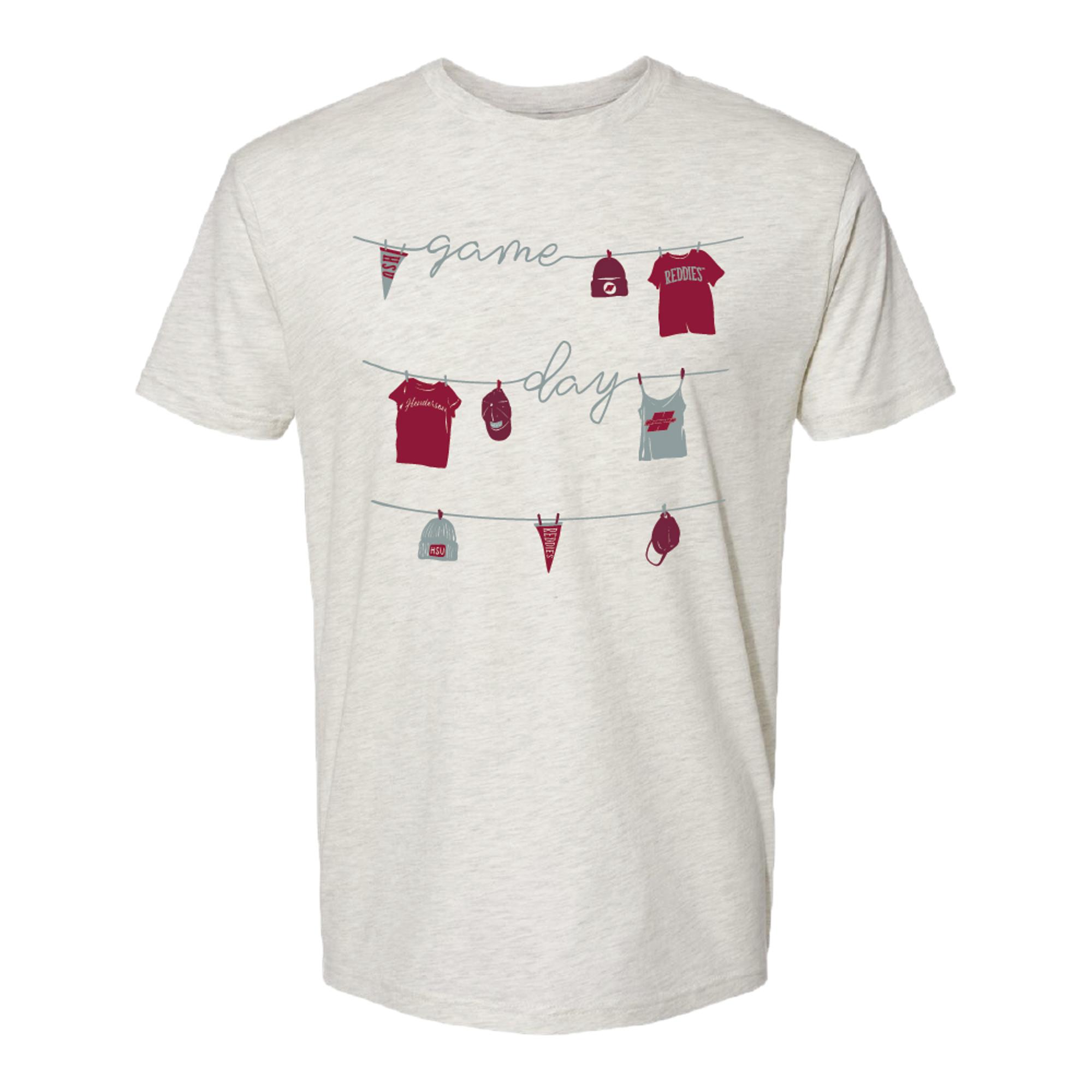 Product image 1 of 1 for Henderson State Game Day Clothesline Essential Short Sleeve Tee