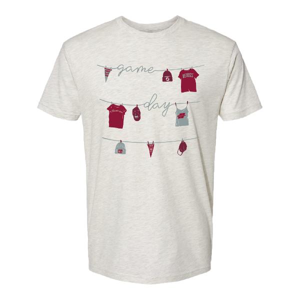 Henderson State Game Day Clothesline Essential Short Sleeve Tee; $26.99