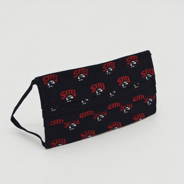 L2 FACEMASK GRAPHITE W/ REPEATING LOGO; $4.00