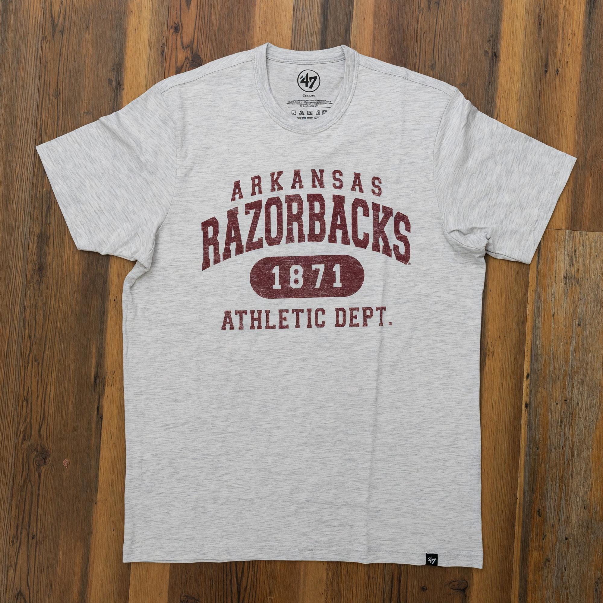 Product image 2 of 3 for Arkansas Razorbacks 47' Brand Model Arch Franklin Tee