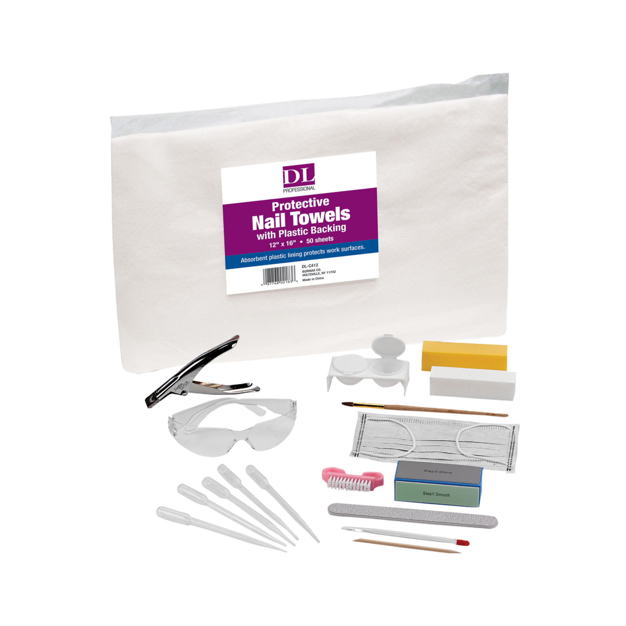 Product image 1 of 1 for DL Pro Basic Ultra Clear Acrylic Tool Kit DL-C910