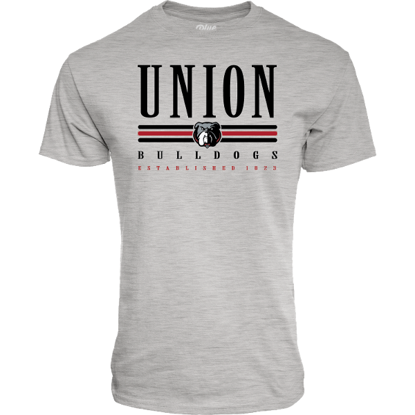 Union Bulldogs Stamp Book Puff Tamarac Ringspun Tee; $27.99