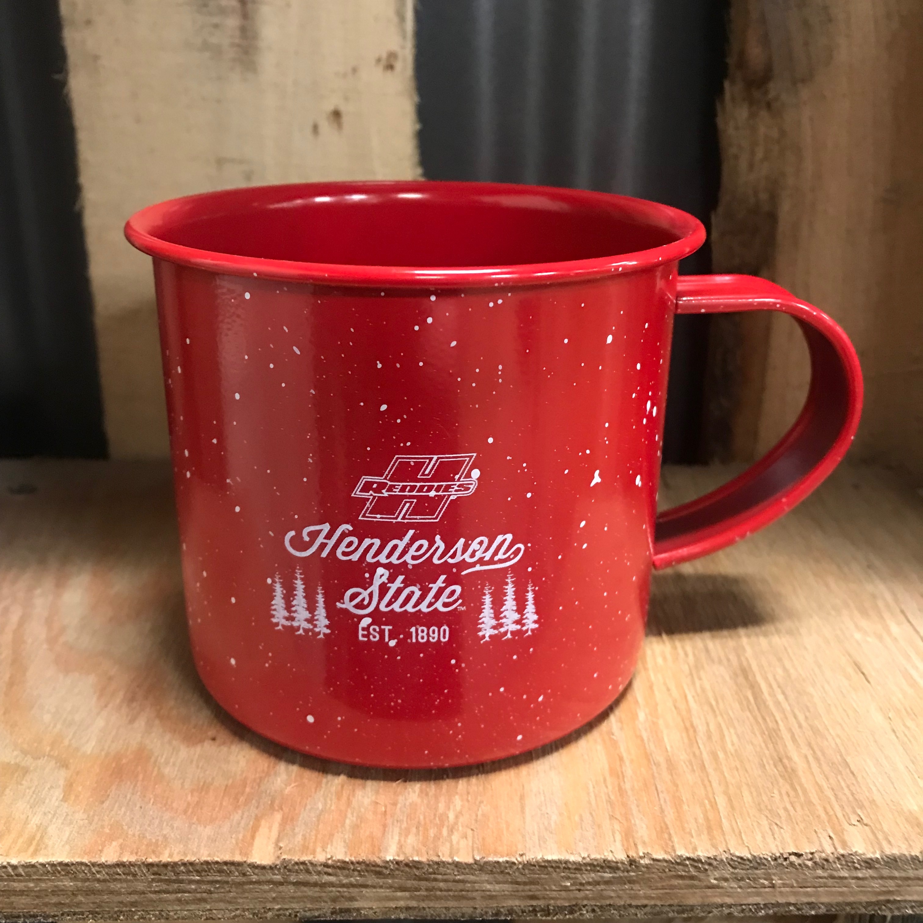 image of: Henderson State Metal Camp Mug