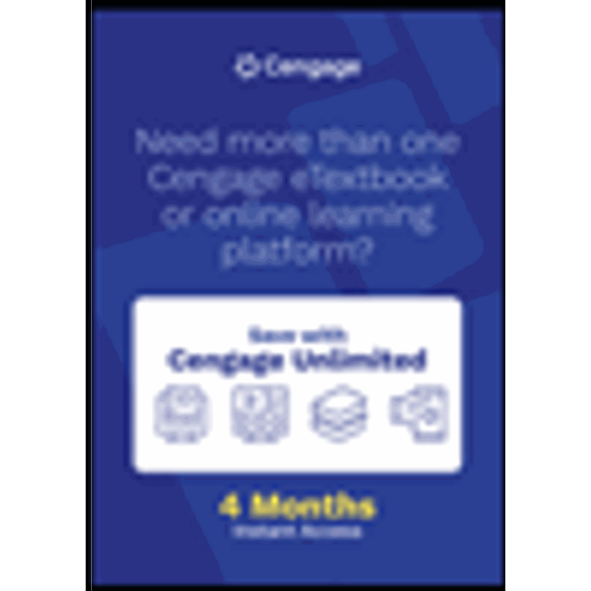 Cover image for CENGAGE UNLIMITED-ACCESS (1 SEMESTER)