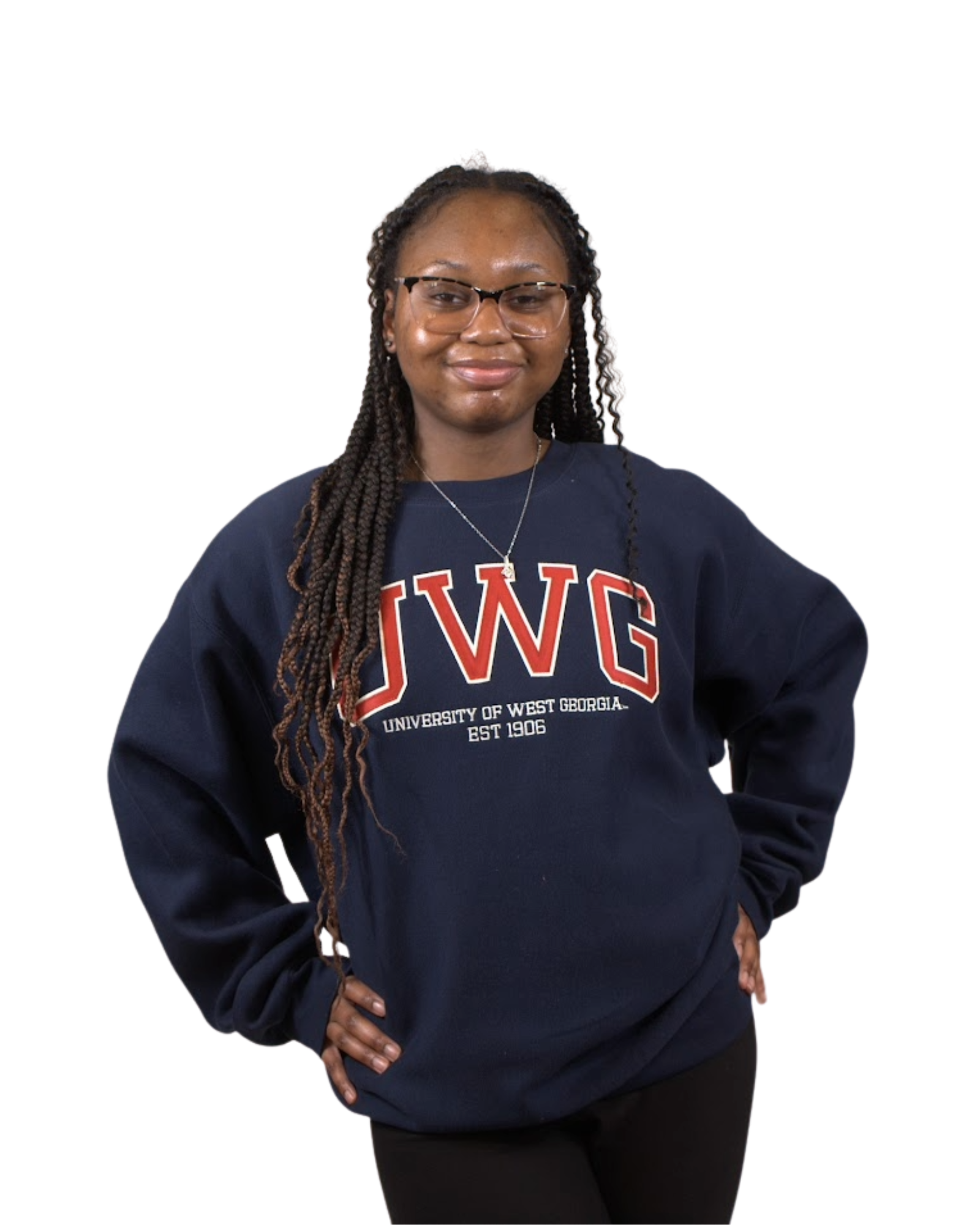 Product image 8 of 12 for UWG APPLIQUE CREW SWEATSHIRT