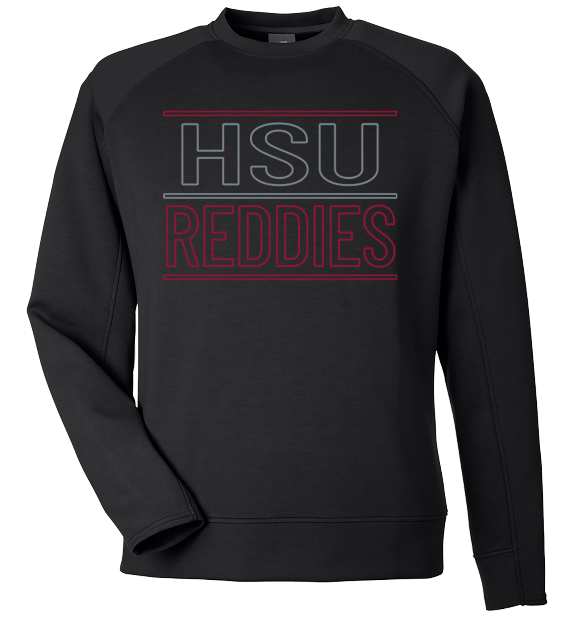 image of: HSU Reddies Apex Fleece Crew