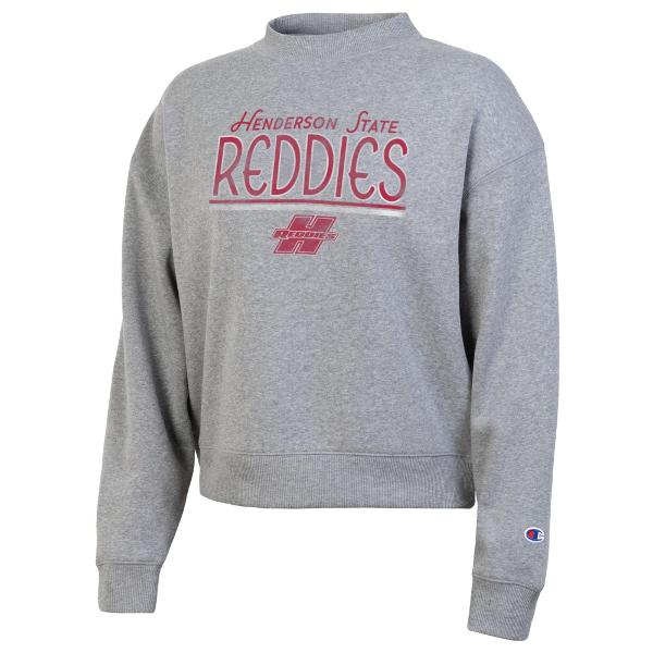 Henderson State Reddies Champion Women's Triumph Fleece Crew; $54.99