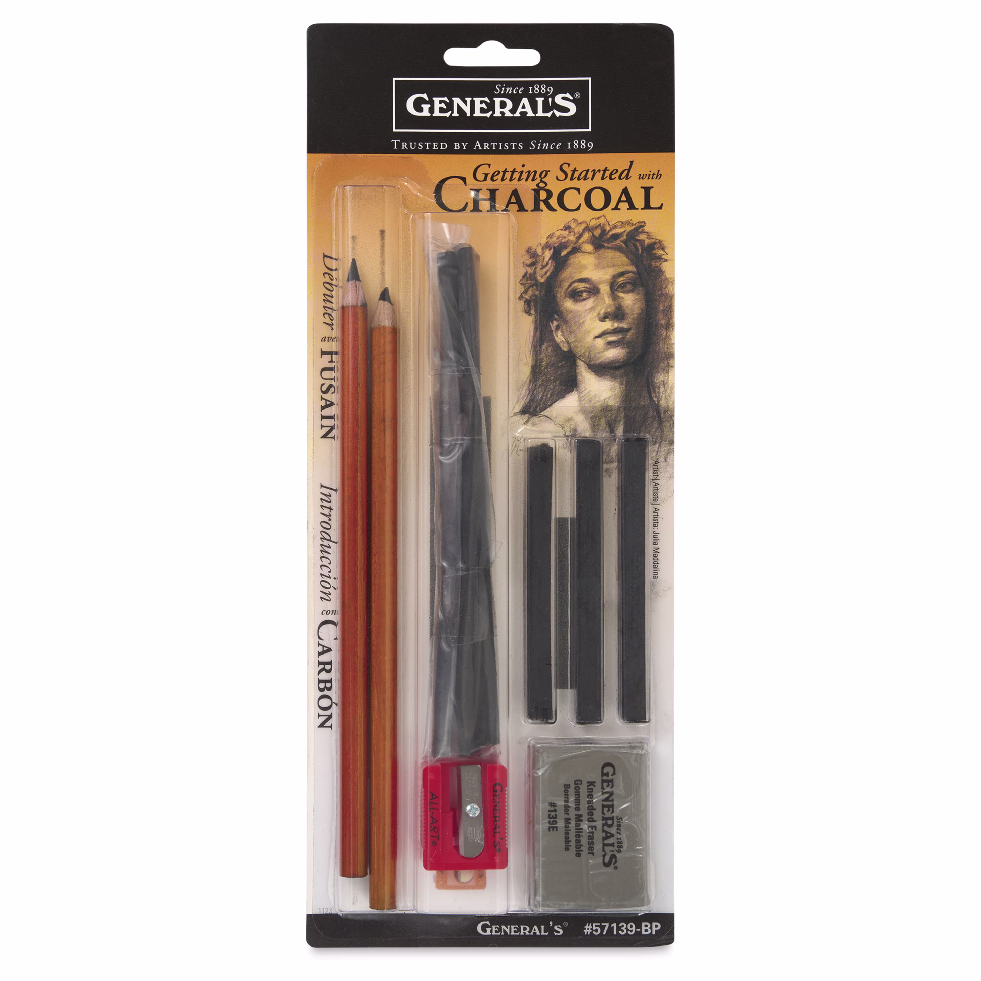 Product image 1 of 1 for General's Charcoal Drawing Assortment