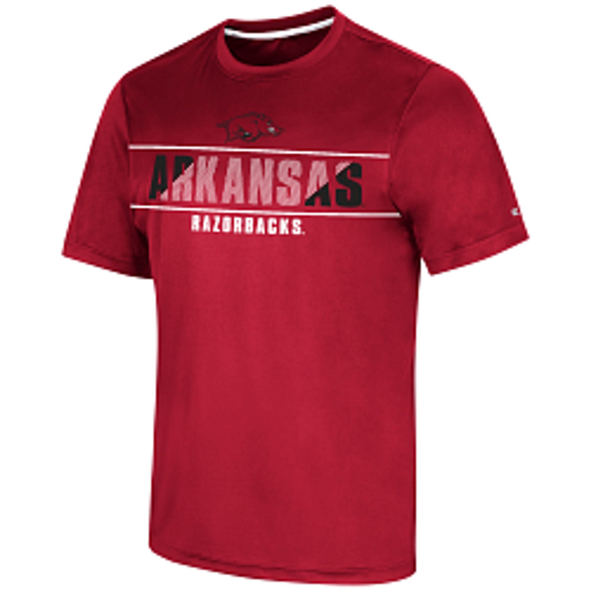 image of: Arkansas Razorback's Men's Marty Short Sleeve Tee - Cardinal