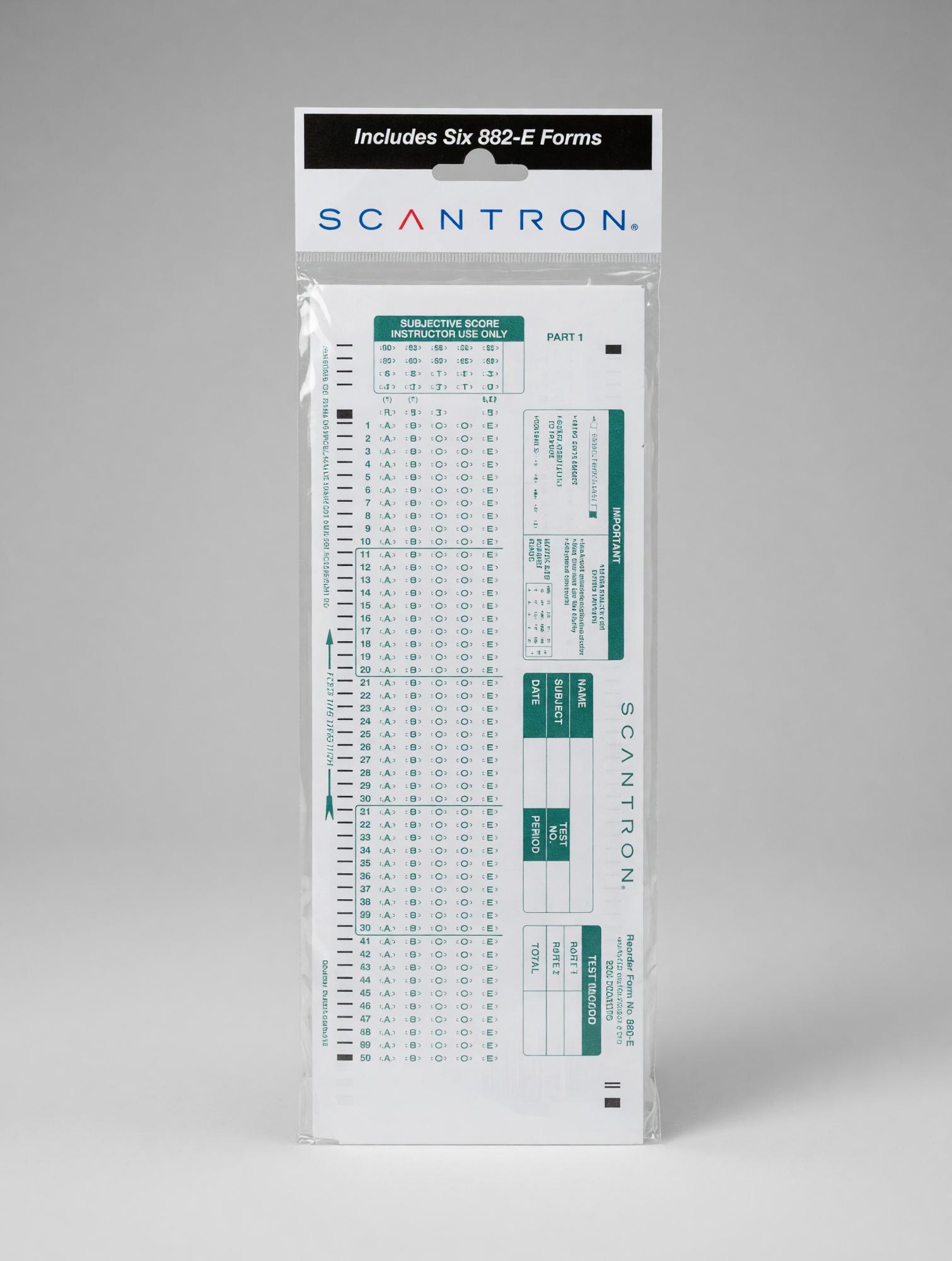Product image 1 of 1 for SCANTRON 882-E 6 PACK