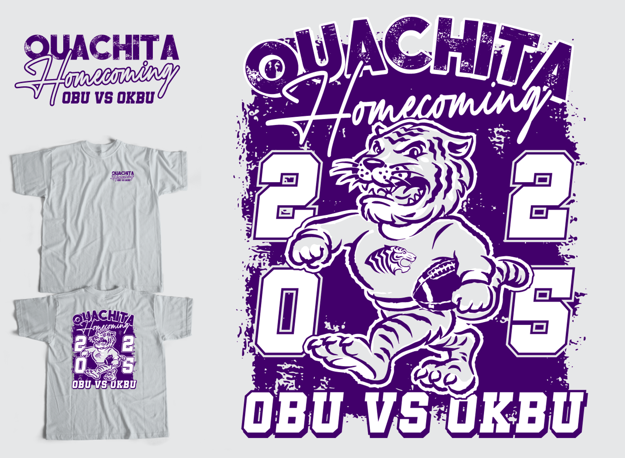 image of: * FINAL SALE * 2025 Ouachita Homecoming Short Sleeve Tee